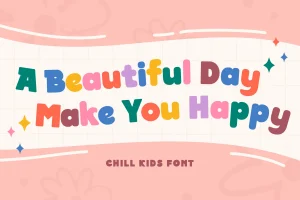 Chill Kids – Funny Bold Font