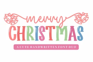 Christmas Duo – A Crafted Font