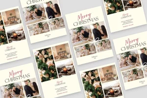 Christmas Family Greetings Card