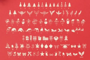 Christmas June Dingbat Font