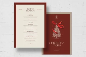 Christmas Menu Template