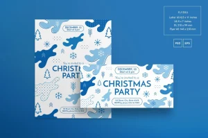Christmas Party Flyer and Poster Template