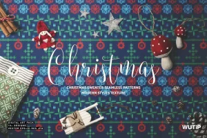 Christmas Sweater Seamless Patterns
