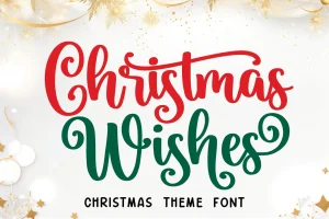 Christmas Wishes – Christmas Font