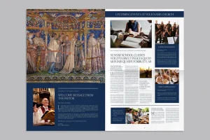 Church Bulletin Newsletter Template