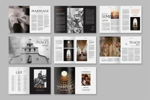 Church Magazine Template