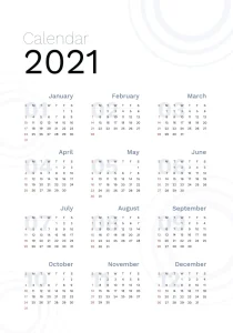 Circle Calendar