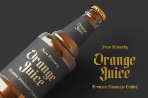 Clandy Blackletter Display Font