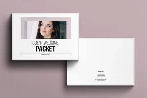 Client Welcome Packet Template Landscape