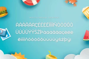 Coconut Summer – A Modern Summer Font