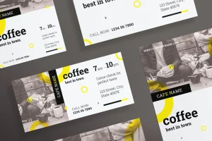 Coffee Shop Flyer and Poster Template