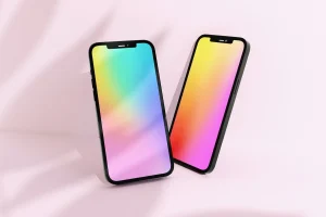 Colorful gradient textures