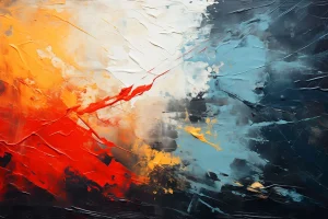Colorful Heavy Oil Paint Textures