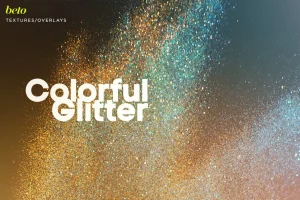 Colorfull Glitter Overlays