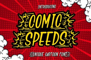Comic Speeds – Cartoon Display Font