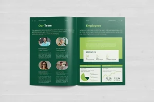 Company Profile | Canva | Docx | ID | PSD