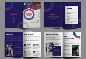 Company Profile Layout
