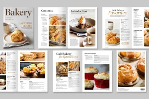 Cookbook Recipe Book Template