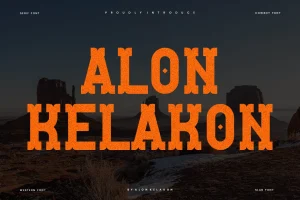 Cowboy Exturne – Western Font