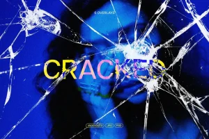 Cracked Glass Overlay Textures