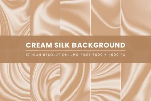 Cream Silk Background