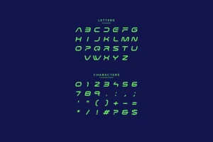 Croparo – Modern Sport Typeface