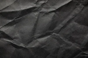 Crumpled Black Paper Texture