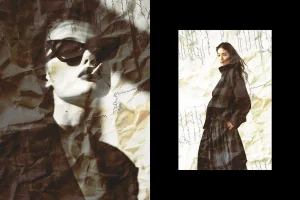Crumpled Paper Overlay