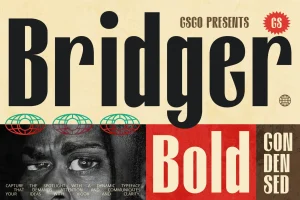 CS Bridger – Bold Font