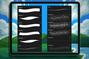 Dansdesign Pixel Brush Procreate #1