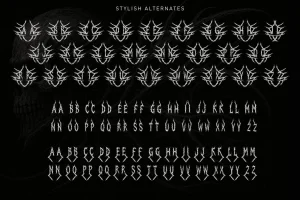 Darkon – Death Metal Font