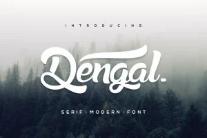 Dengal Modern Font