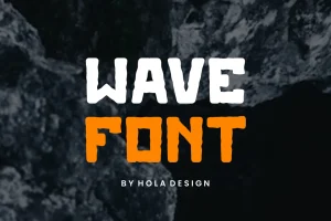 Denthick – Brush Wave Font