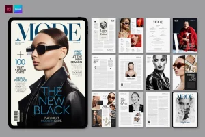 Digital Magazine Template