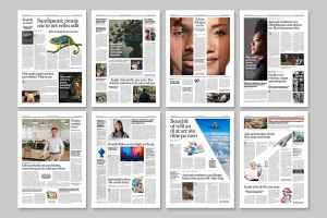 Digital Newspaper Template