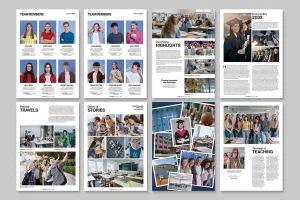 Digital Yearbook Template