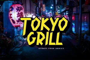 Dirtchunk – Futuristic Font