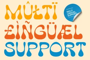 Discota – Fluffy Display Font