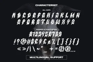 Dissident – Death Metal Font