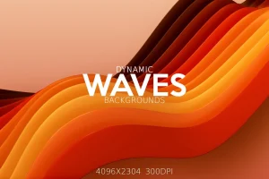Dynamic Waves Backgrounds