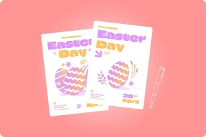 Easter Day Party Invitation • 001