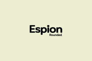ESPION Rounded – Modern Typeface