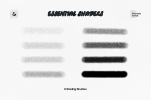 Essential Shading Procreate Brushes