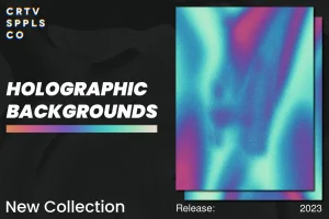 Faded Holographic Backgrounds