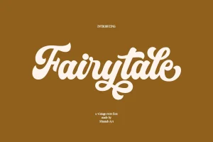 Fairytale Groovy Retro Font