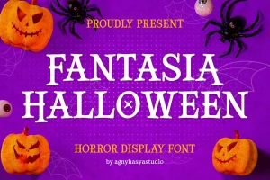 Fantasia Halloween – A Horror Typeface