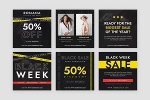 Fashion Black Friday Instagram Template