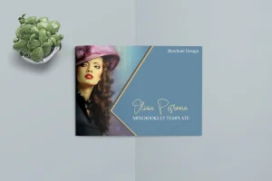 FASHION BOOKLET BIFOLD LANSCAPE TEMPLATE