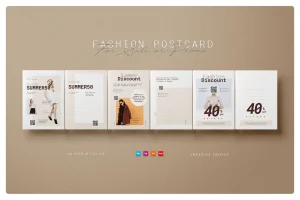 Fashion Postcard