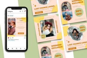 Fashion Sale Instagram Post Template